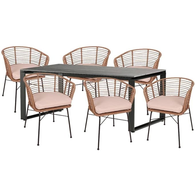 Tuinset Turion met 6 tuinstoelen Illamis | NADUVI Collection