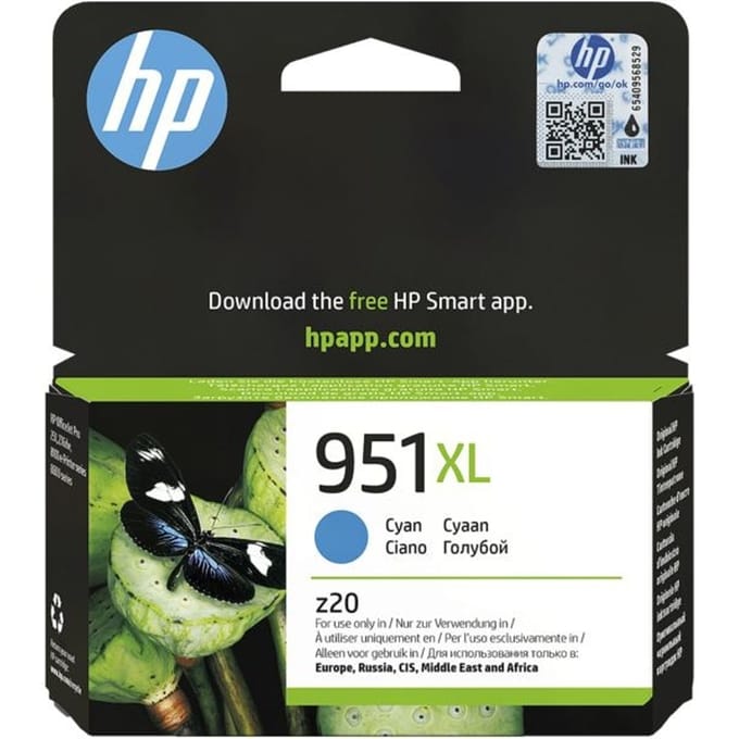 HP 951XL (CN046AE) Inktcartridge Cyaan Hoge capaciteit