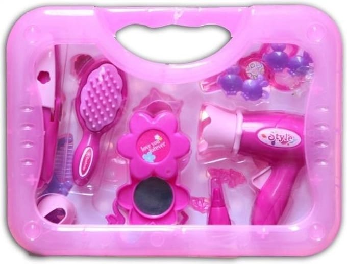 Jonotoys Beautycase Met Accessoires Roze