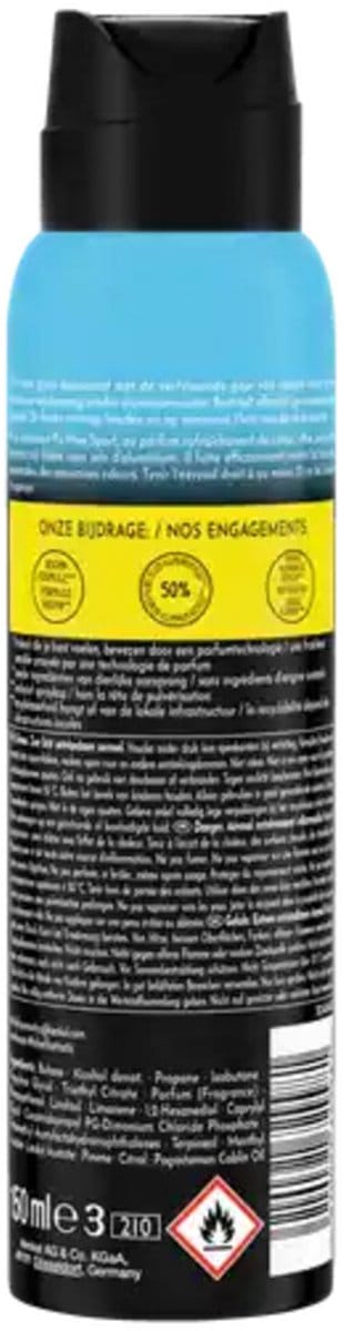 Fa Men Deodorant Spray Sport - 3 x 150 ml - Voordeelverpakking