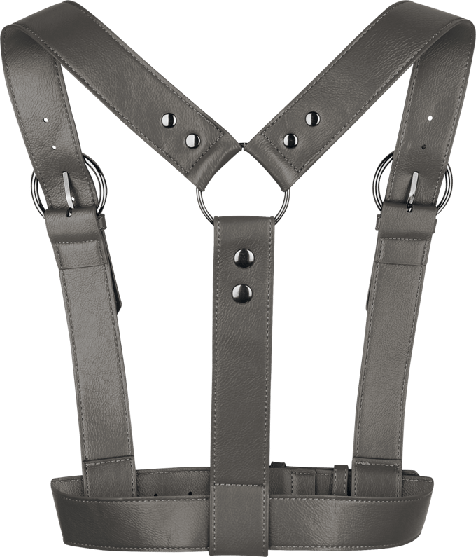 KIHILIST by KILLSTAR - Gothic Harness - Desolate Spirit Harness (Grey) - voor Vrouwen - grijs