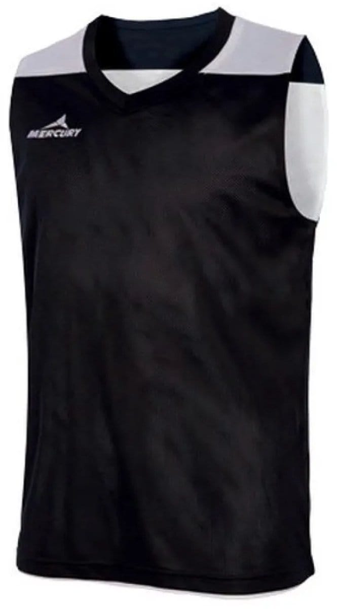 Mercury Equipment Michigan Mouwloos T-shirt Wit,Zwart M