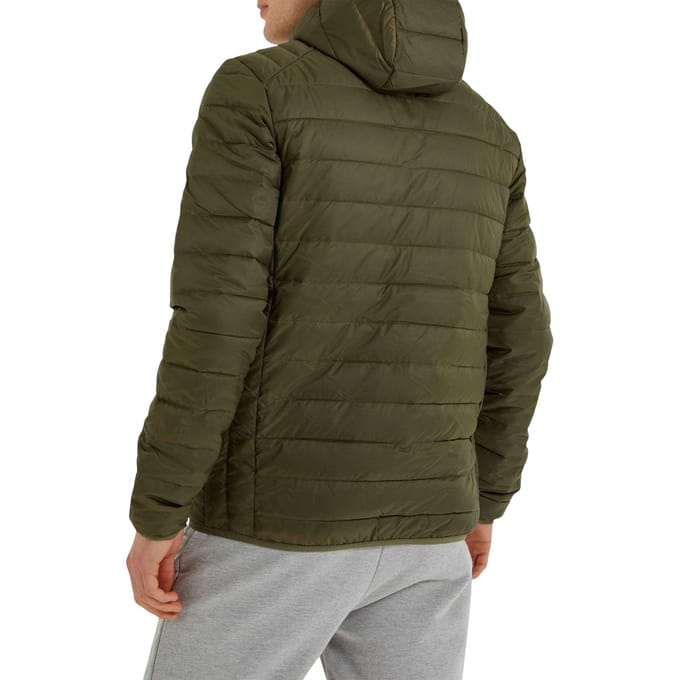 Ellesse Heren Lombardy gewatteerd jack (Kaki Groen)