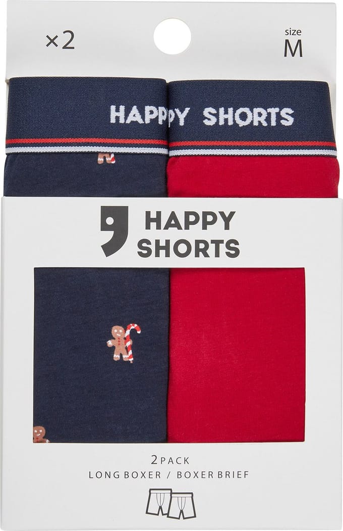 Happy Shorts Langer Boxer XMAS Boxer Briefs