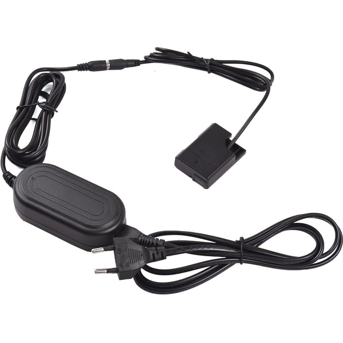Andoer EH-5A plus EP-5A AC Power Adapter DC Coupler Camera Oplader Vervangen voor EN-EL14 voor Nikon EU Plug gray
