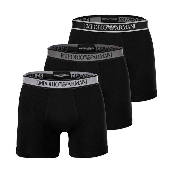 Emporio Armani Core Logoband Boxershorts Heren (3-pack) - Maat M
