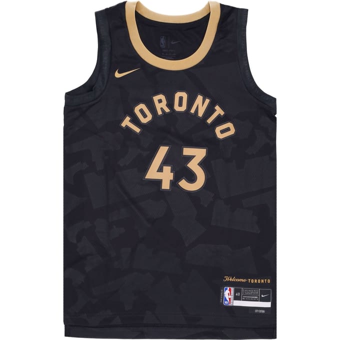 Basketbaltanktop heren Nba City Edition 22 Dri-fit jersey nr. 43 Pascal Siakam Torrap