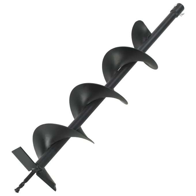 vidaXL Grondboor 150 mm staal