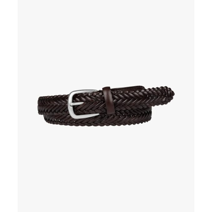 Profuomo belt band braided pp2r00014a 200 brown