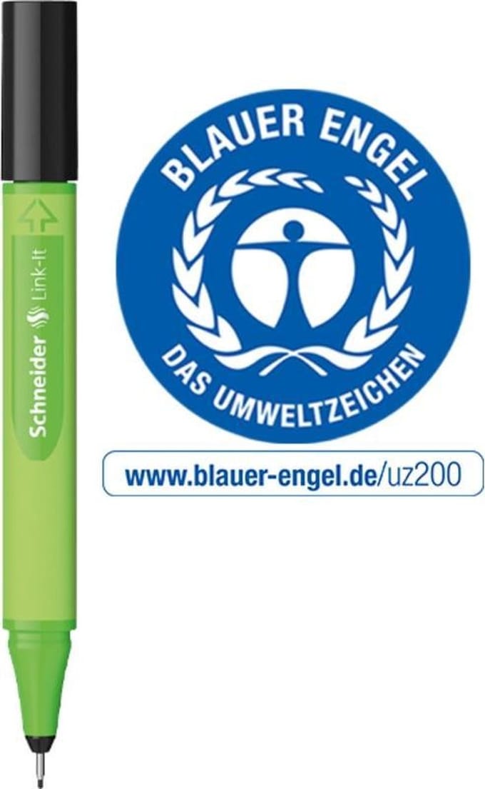 Schneider fineliner - Link-it - lijnbreedte 0,4mm - sapphire-black - S-191201