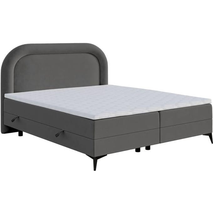 Boxspring Lorena velvet inclusief topper 160 x 200 cm | NADUVI Collection