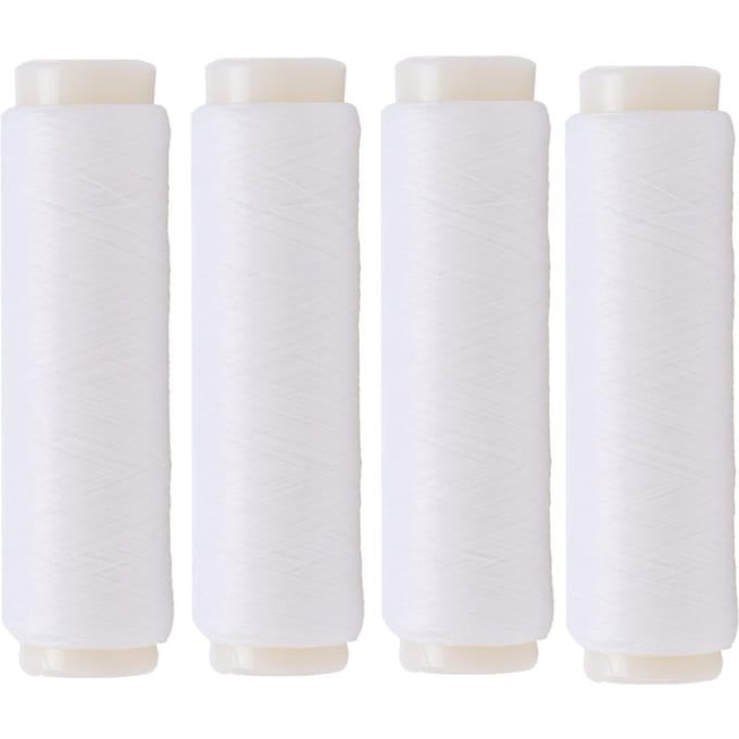4 stuks 100/200m Onzichtbare Nylon Vissen Elastiek Lijn Hoge Elasticiteit VisaccessoiresNummer 5 white