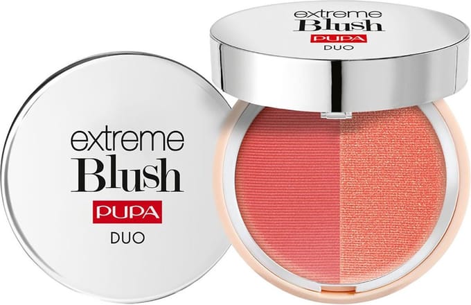 Pupa Milano Extreme Blush Duo 130-Matt Salmon Radiant Peach 4gr