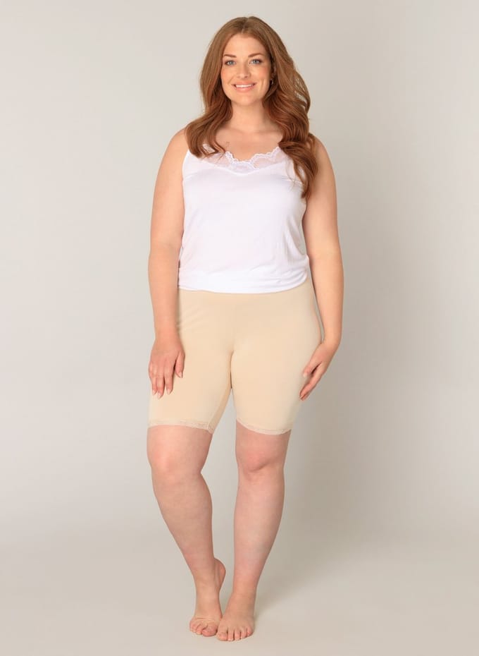 BASE LEVEL CURVY Ava Legging - Nude - maat 1(48)