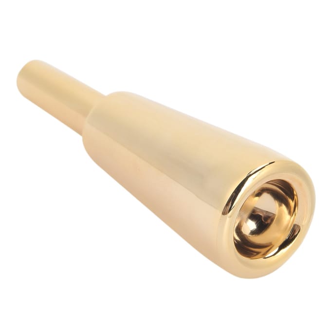 Trompet Mondstuk Heavy Duty Kegel Metalen Wind Muziekinstrument Onderdelen Prestaties Accessoires(Goud