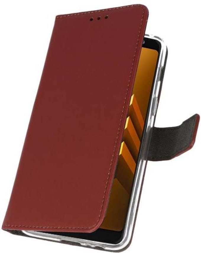 Bestcases Pasjeshouder Telefoonhoesje Samsung Galaxy A8 (2018) - Bruin