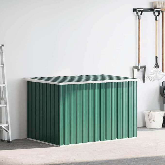 vidaXL - Tuinbox - 149x99x93 - cm - groen