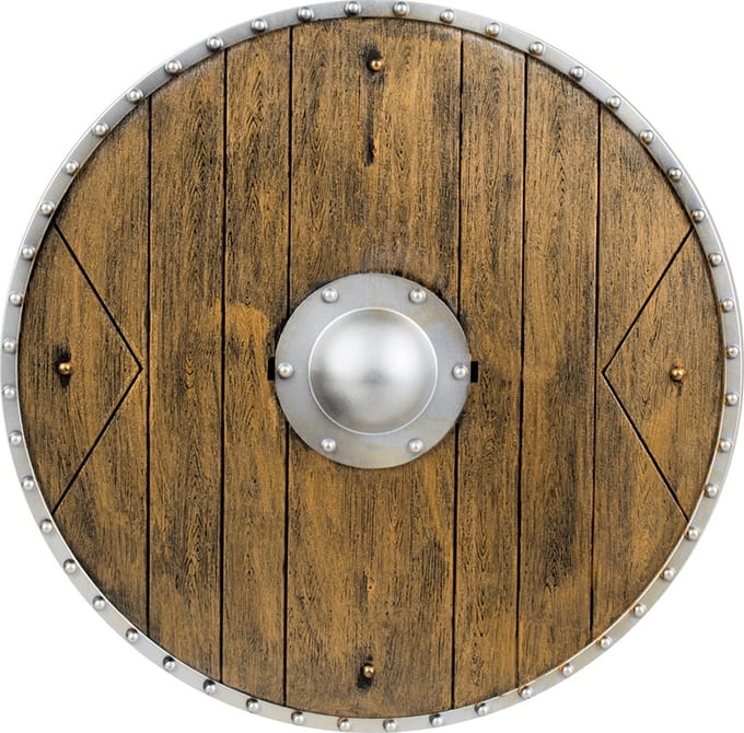 Boland - Schild Ridder - Wapen - Ridders, Krijgers en Musketiers- Middeleeuwen - Carnaval - Themafeest