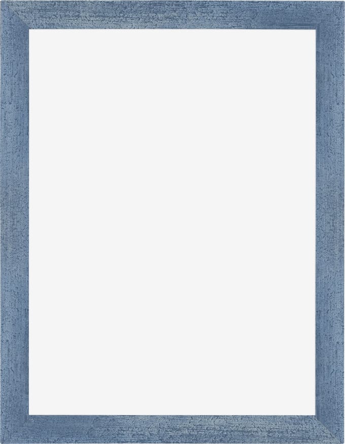 Fotolijst 48x64 cm - MDF - Helder Blauw Geveegd - Marseille