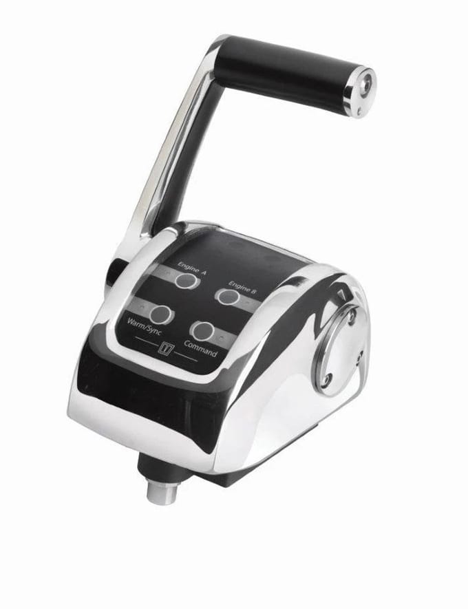 VETUS RVS 12/24V Bedieningshendel voor 1 Motor | EC4H1