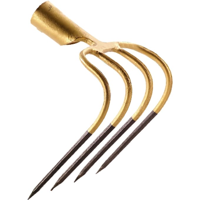 Talen Tools - Mesthaak - 4 tanden - Zonder steel