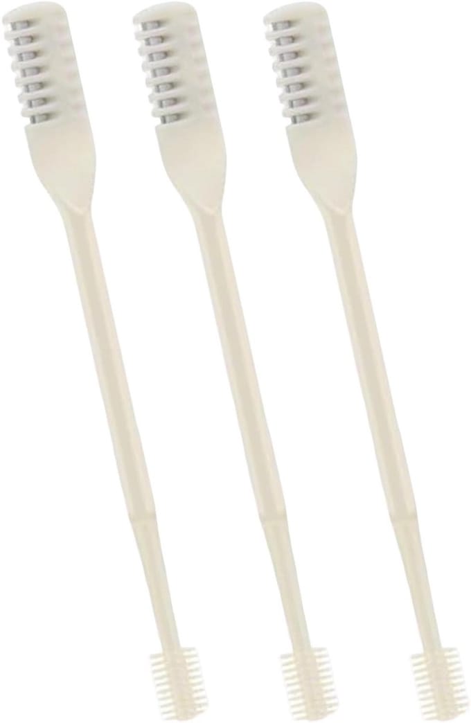 Handmatige trimmer - Verzorgingstool - Persoonlijke hygiëne - Dubbele kop - Compact formaat - Zilver