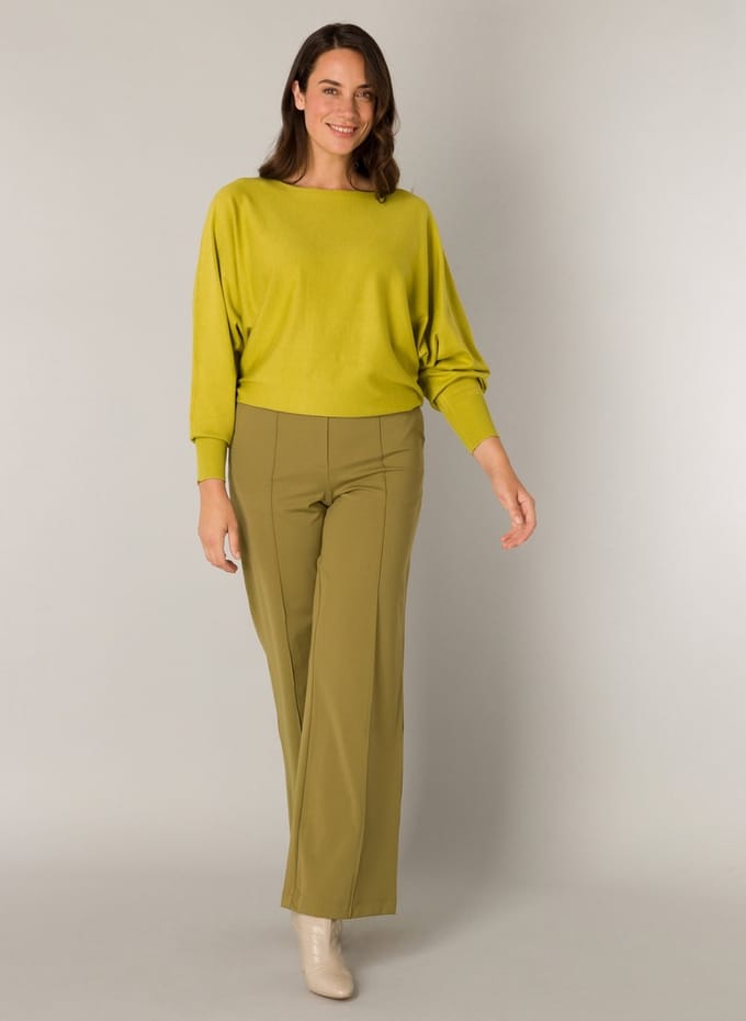 YEST Nanou Tops - Leaf Green - maat 36