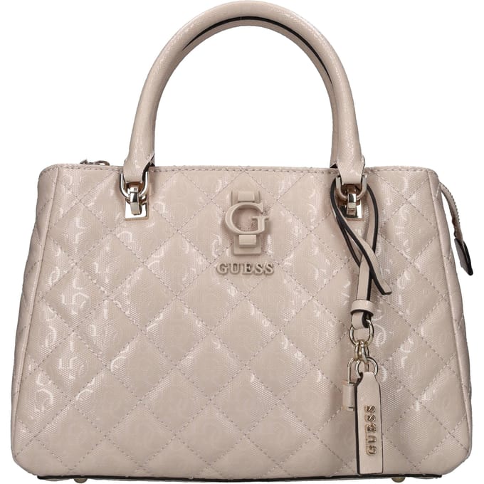 GUESS Handtas Schoudertas Bessey Luxury Satchel Sand Zalmroze