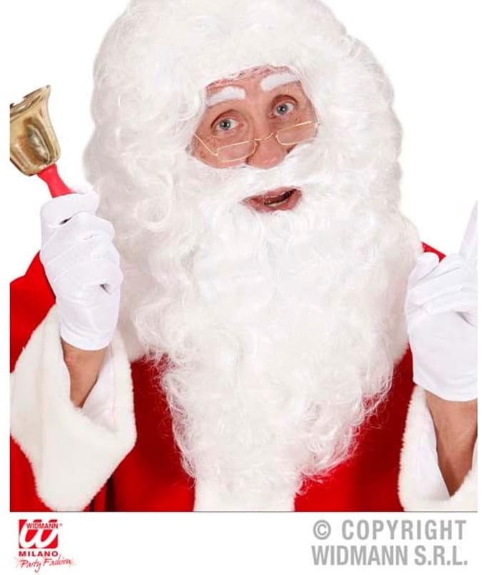 Baard Kerstman Maxi Wit