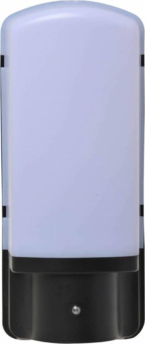 Wandlamp zwart - E27 fitting - 1 stuk - IP44 met donker sensor en kunststof afwerking