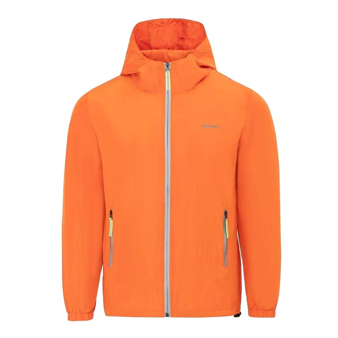 Donnay Heren Lichtgewicht Jas met Capuchon (Oranje)