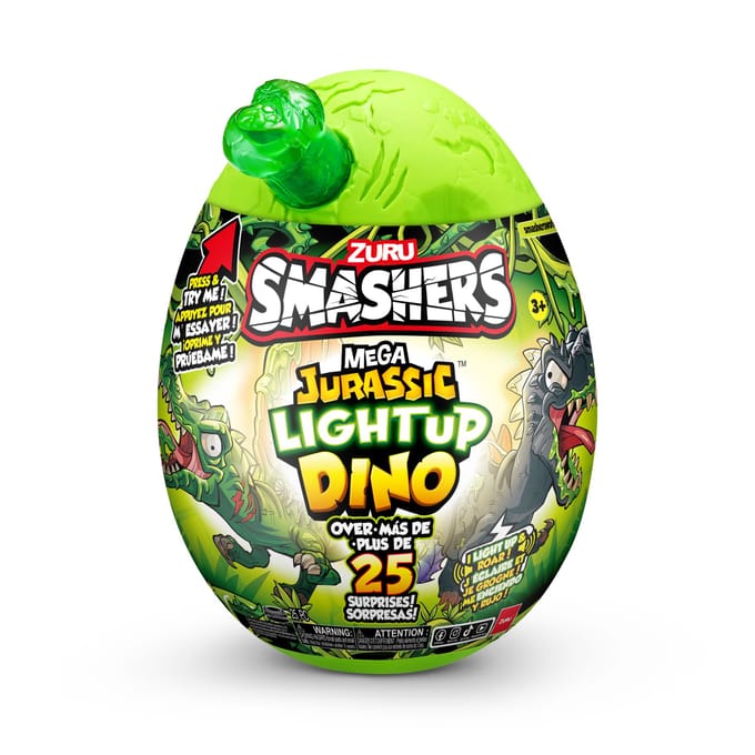 Zuru Smashers Mega Jurassic Light-Up Dino