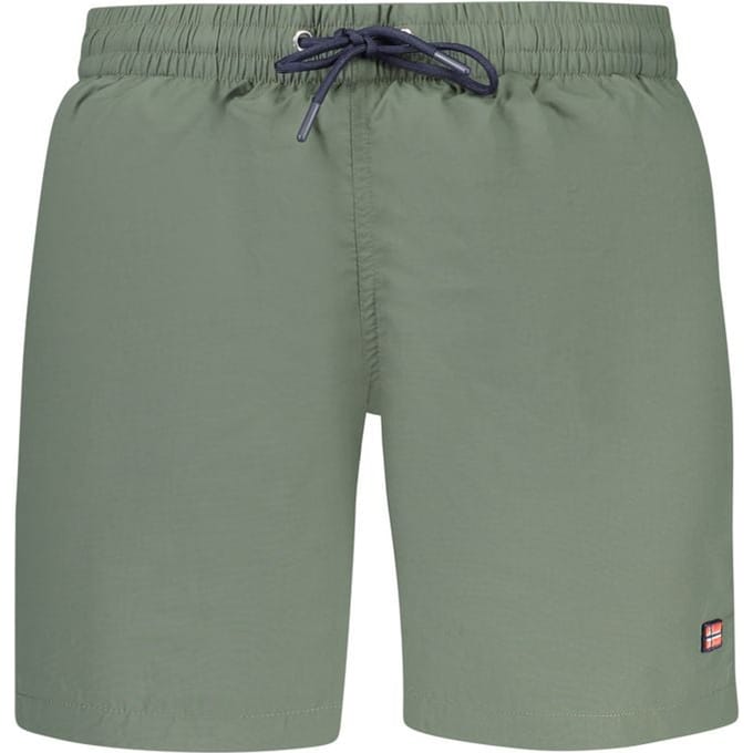 Noorwegen 1963 Groene Poliammide Heren Zwemboxer