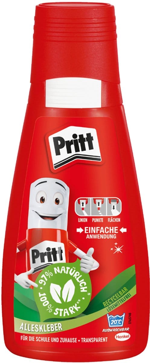 Pritt Alleskleber, lösemittelfrei, 100 g Flasche