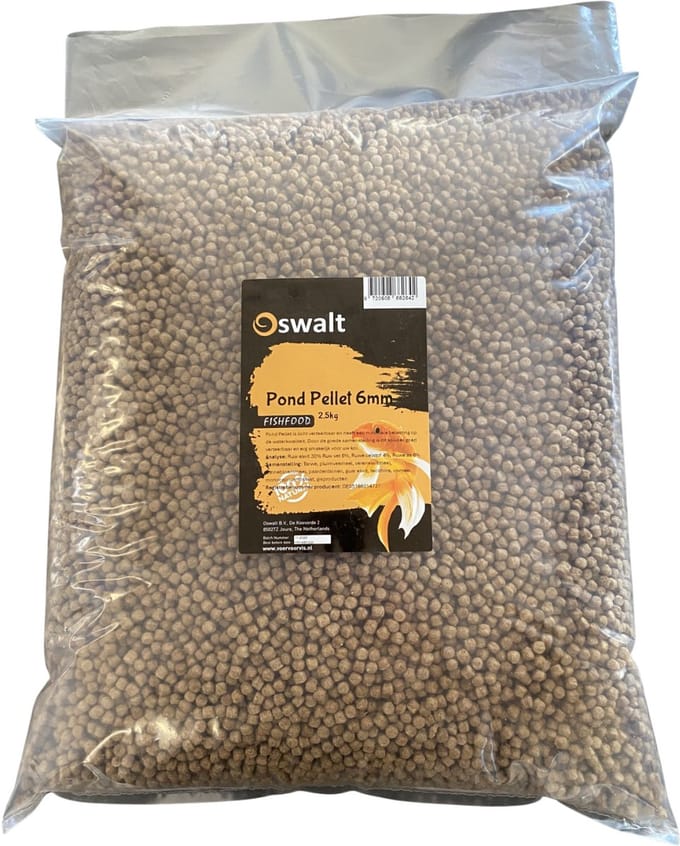 Oswalt Pond Pellet - Koivoer - Visvoer - 2,5kg - 6mm