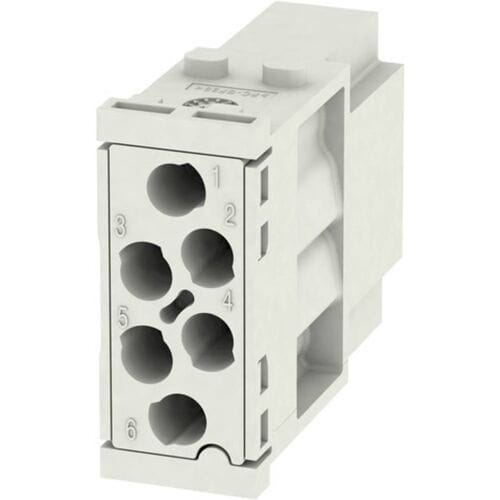 RockStar® MODU plug HDC MHE 6 FC Weidmüller Inhoud: 1 stuk(s) Module
