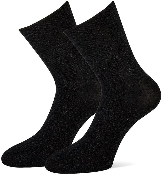 MarcMarcs - 4-Pack - Damessokken - Katoenmix Zachte - Dames - zwart - 39-42 - 81997