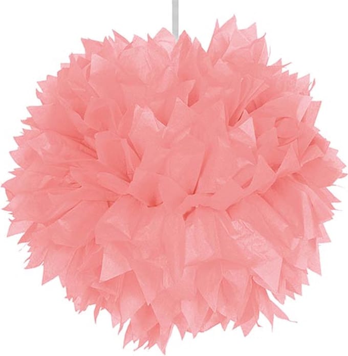 Folat - Pompom Roze 30 cm per stuk