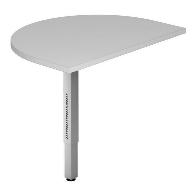QA60 - Aanschuiftafel 60x80 Grijs
