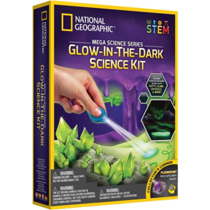 National Geographic Glow-In-The-Dark Science Kit