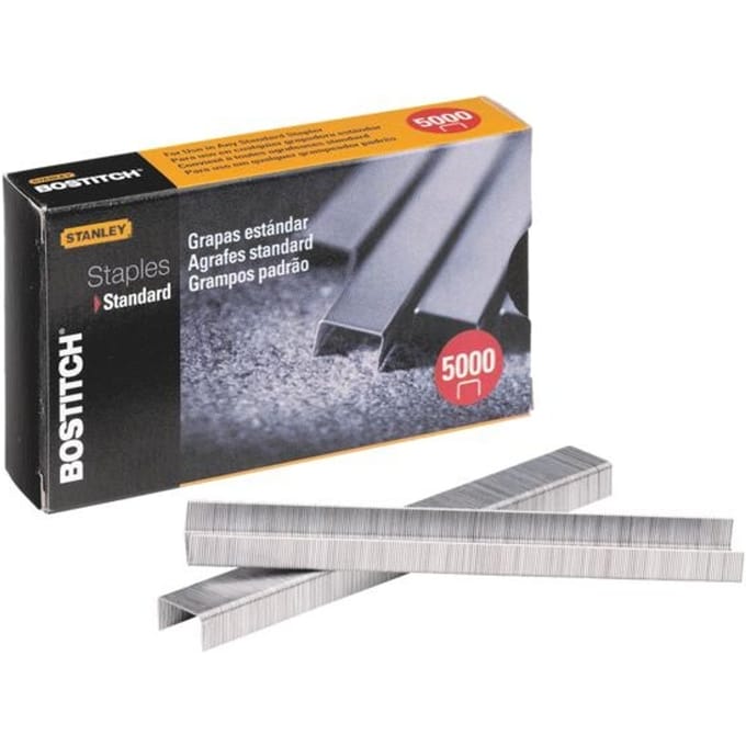 Bostitch - nieten 12/6 mm - SBS191/4CP gegalvaniseerd - doos 5000 stuk