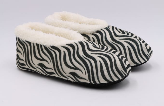Frenzy - Spaanse sloffen Dames zebra maat 39/40