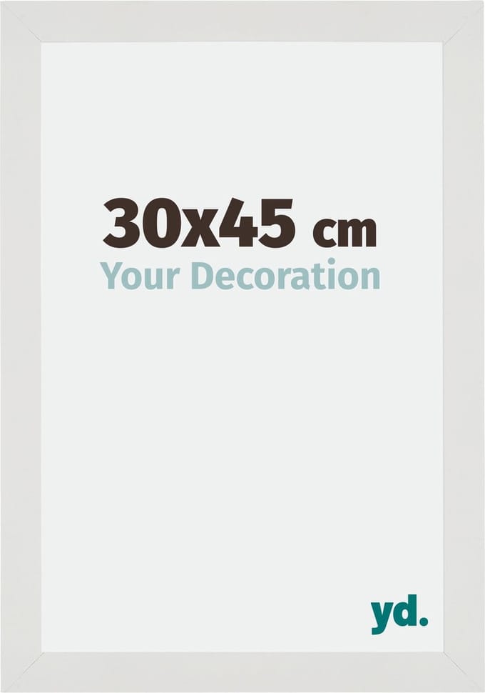 Your Decoration - Fotolijst 30x45 cm - MDF - Wit Mat - Mura