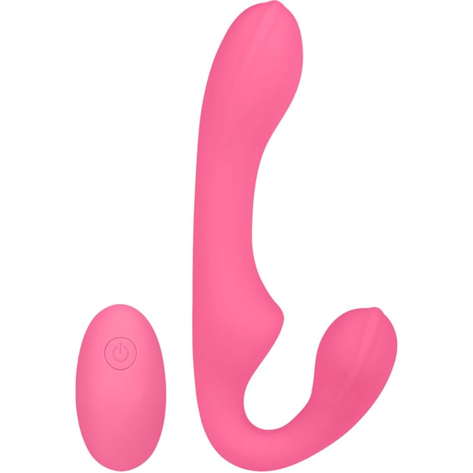 Siliconen Rabbit Vibrator met draadloze afstandsbediening, 20 cm