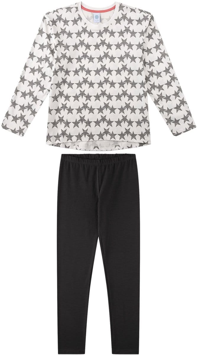 Sanetta Pyjama Pyjama Teenager lang Stars Set van 1