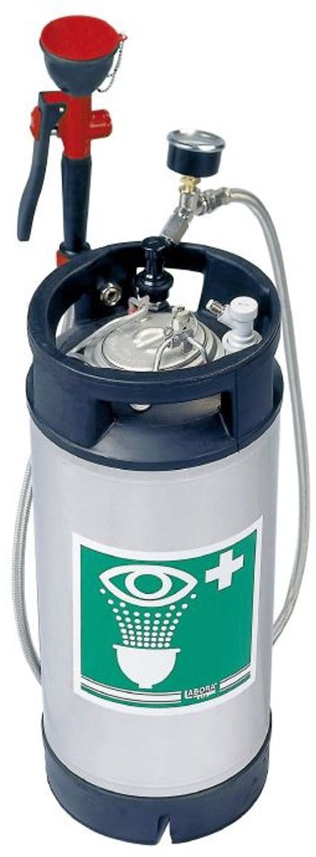 HUGHES STD-38G Draagbare Oog- Gelaats- & Lichaamsdouche 15 liter
