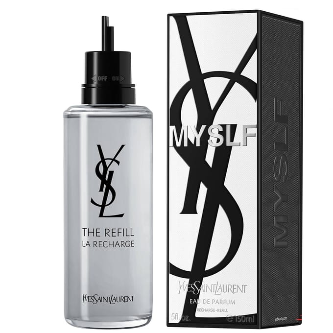 Yves Saint Laurent Eau De Parfum Navulbaar Herenparfum Yves Saint Laurent - Myslf Eau De Parfum - Herenparfum - Navulling  - 150 ML