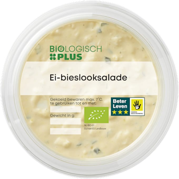 Ei-bieslooksalade
