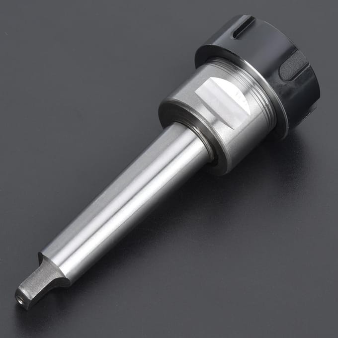 Porte-pince de serrage Acier rapide Queue de broche de tour CNC pour fraiseuse MTA2ER25