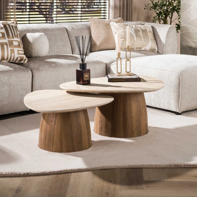 Hoyz salontafel romano - 72x93x41 cm